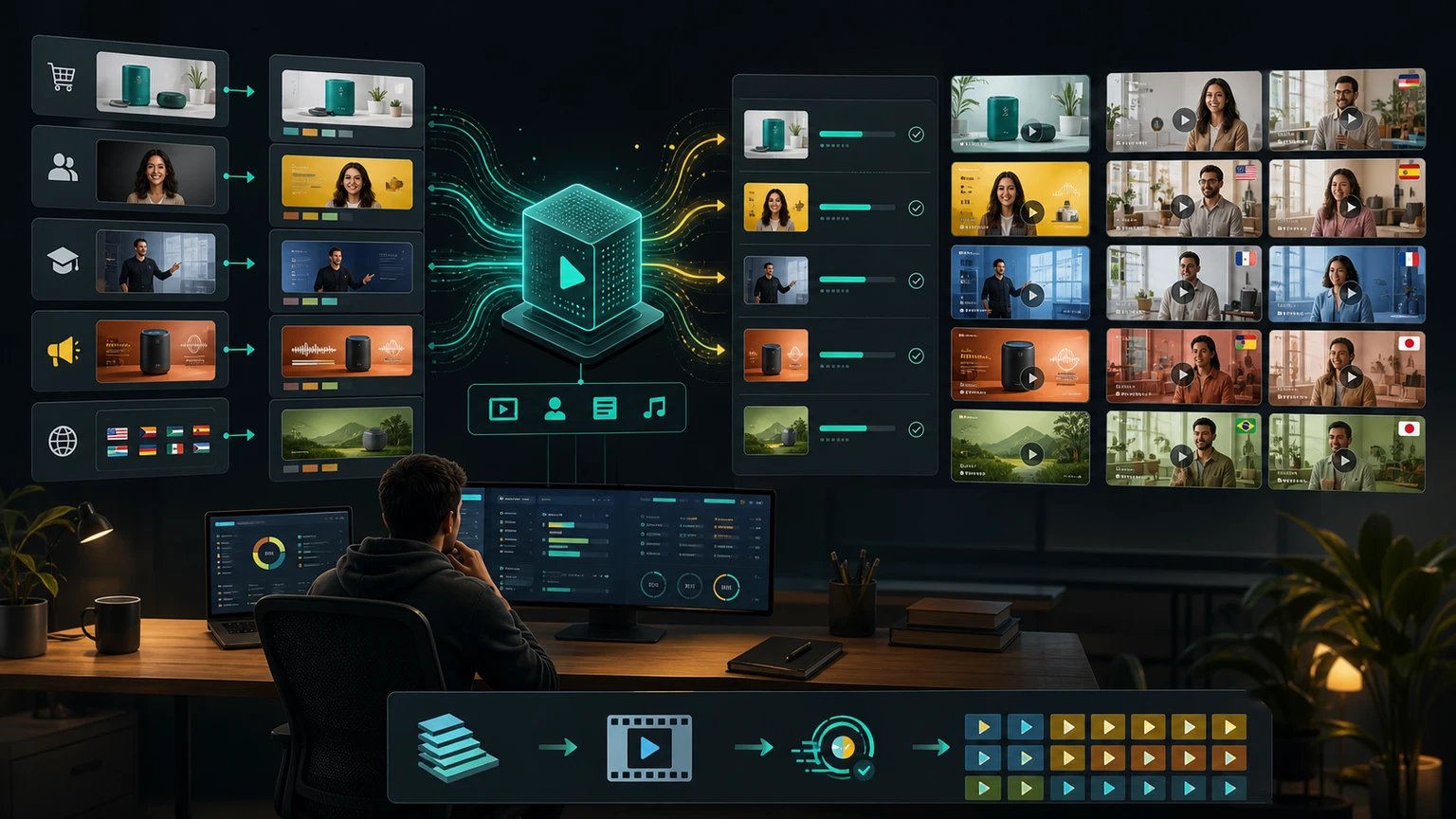 Use cases for high volume video generation with Zvid
