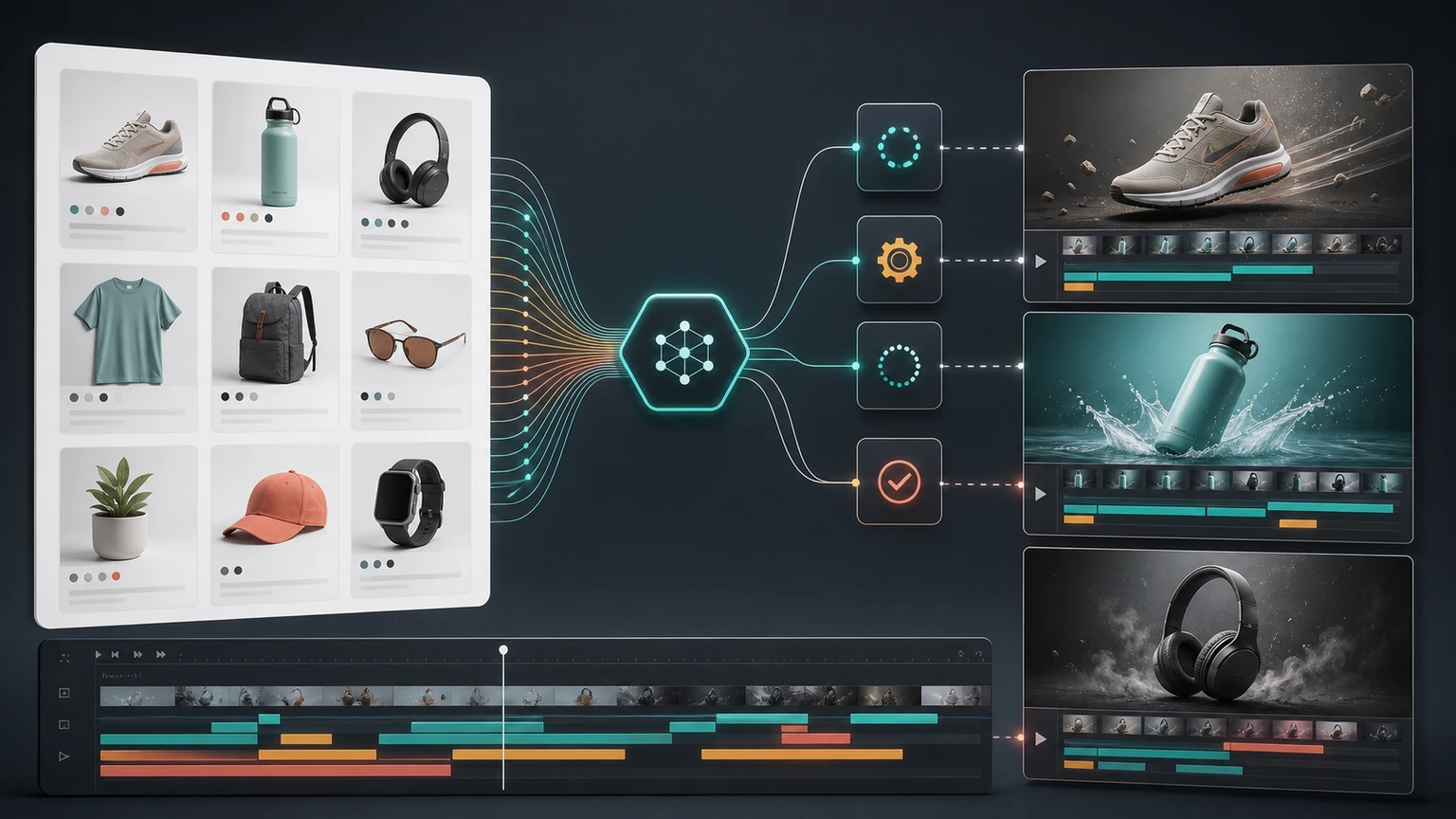 Developer workflow for automated product videos from catalog data