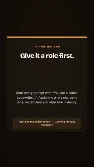 Daily AI Tip Card