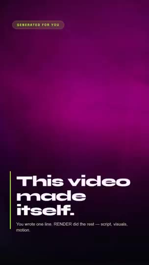 AI Generated Result Video