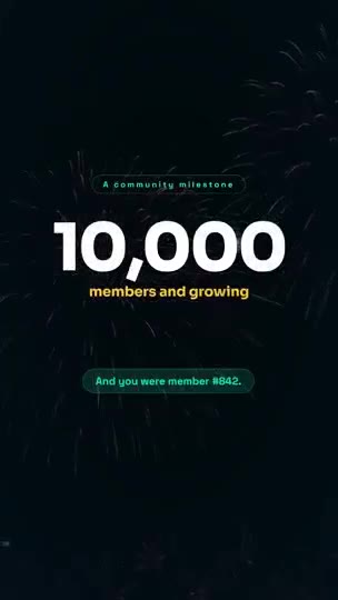 Community Milestone
