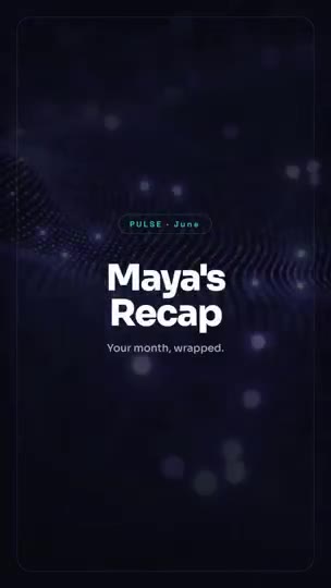 Monthly Recap Wrapped