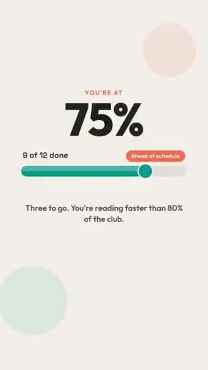 Goal Progress Report