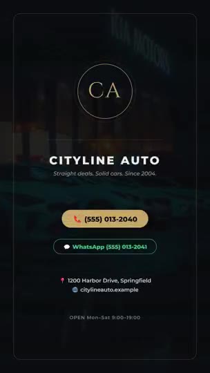 Dealer Branding Outro