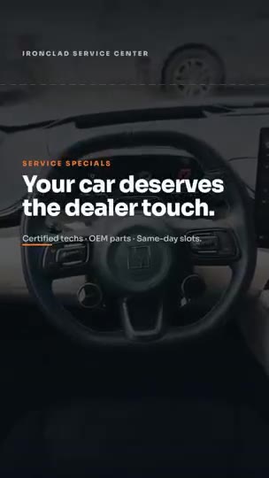 Service Dept Promo