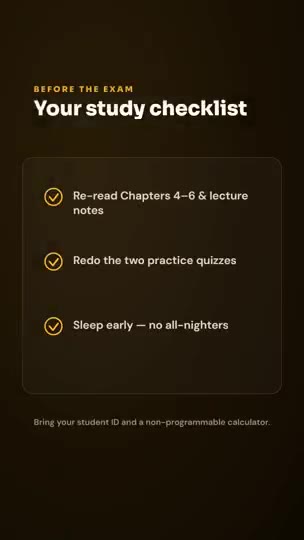 Exam Reminder