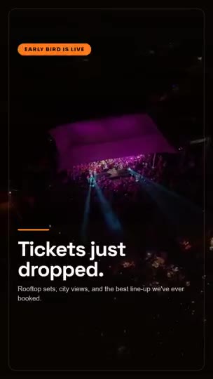 Ticket Sale Promo
