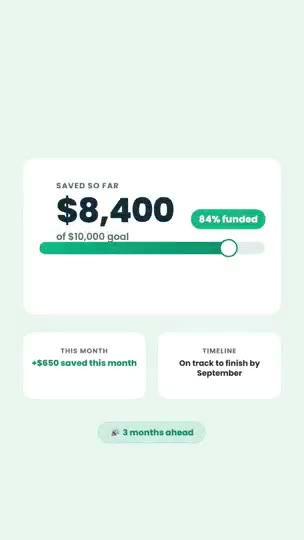 Savings Goal Progress