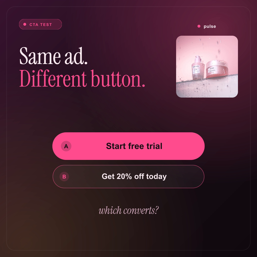 CTA Variant Test