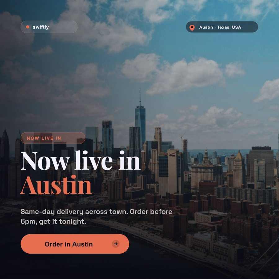 Localized City Ad