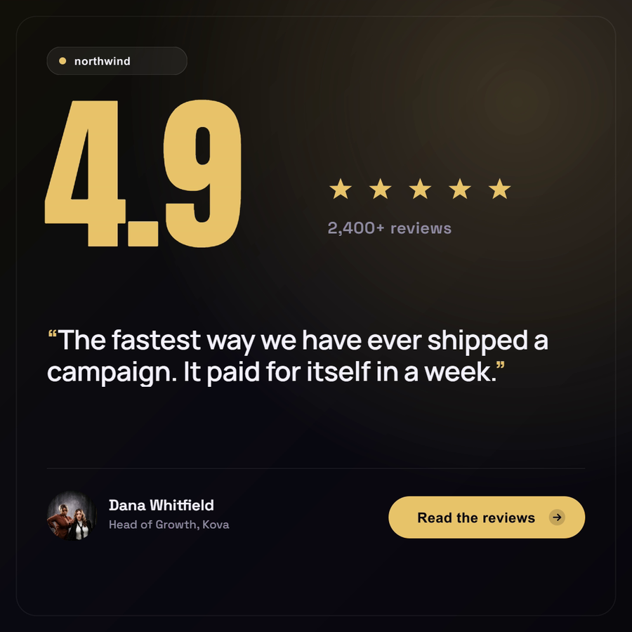 Social Proof Ad