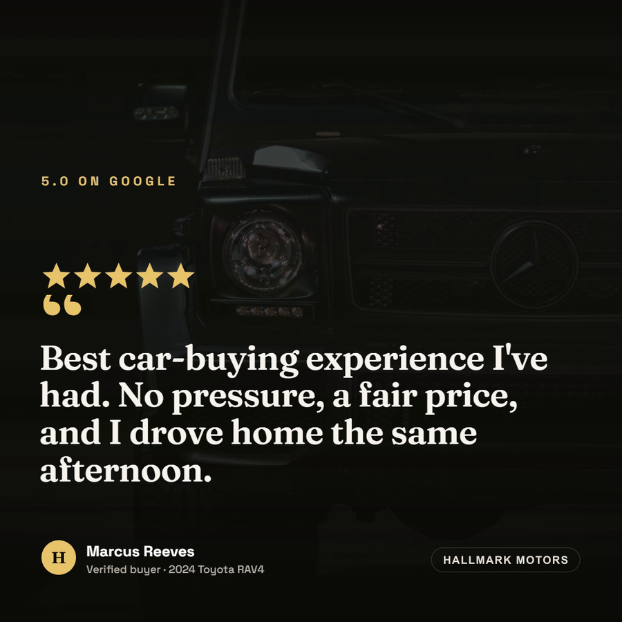 Dealer Review