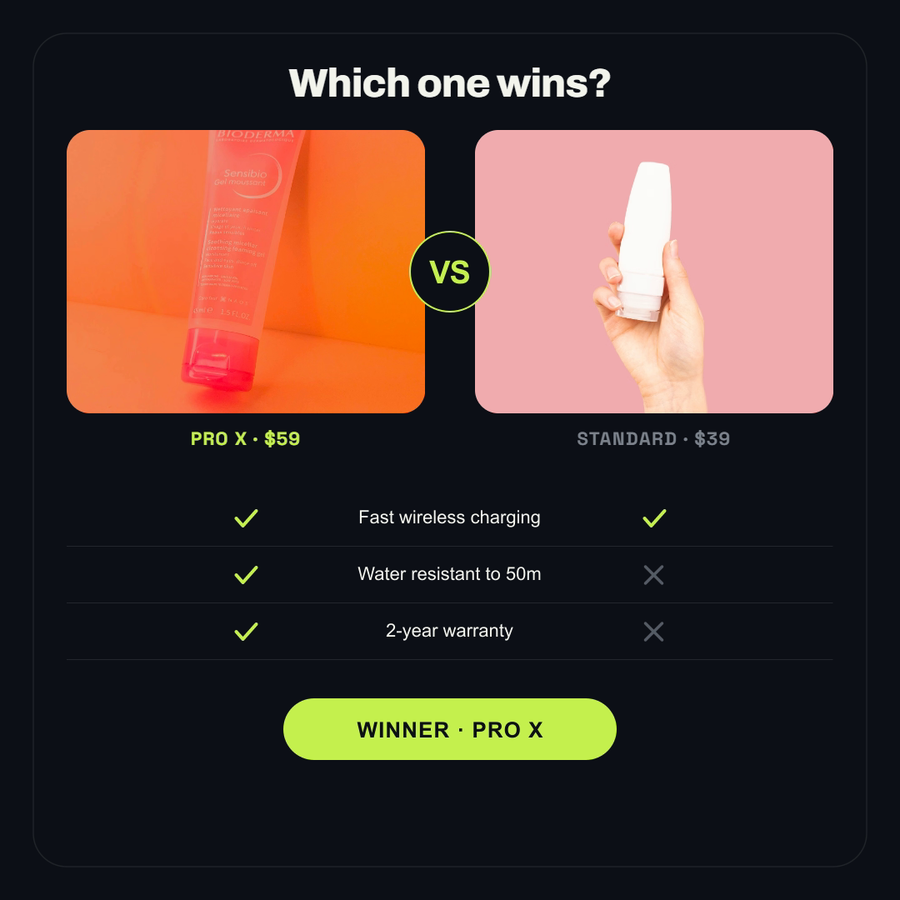 Comparison Card