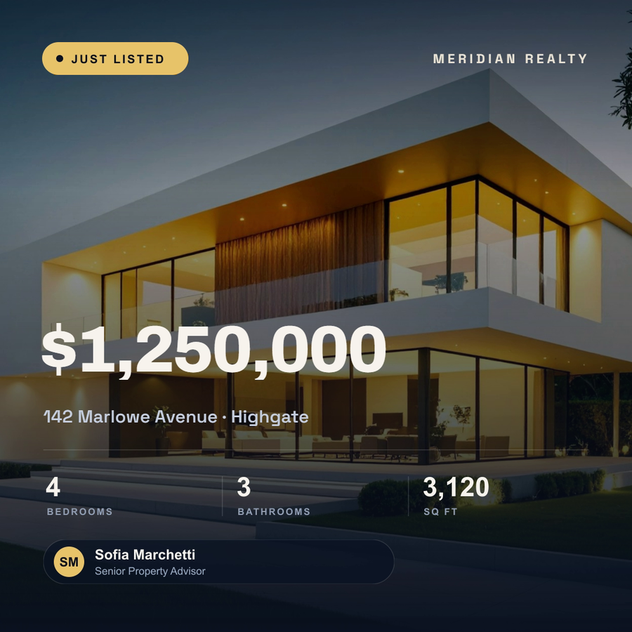 Just Listed