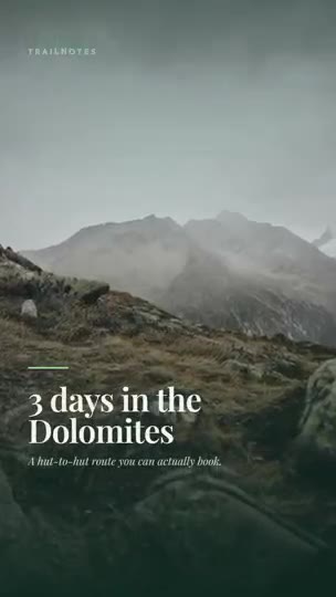 Itinerary Video